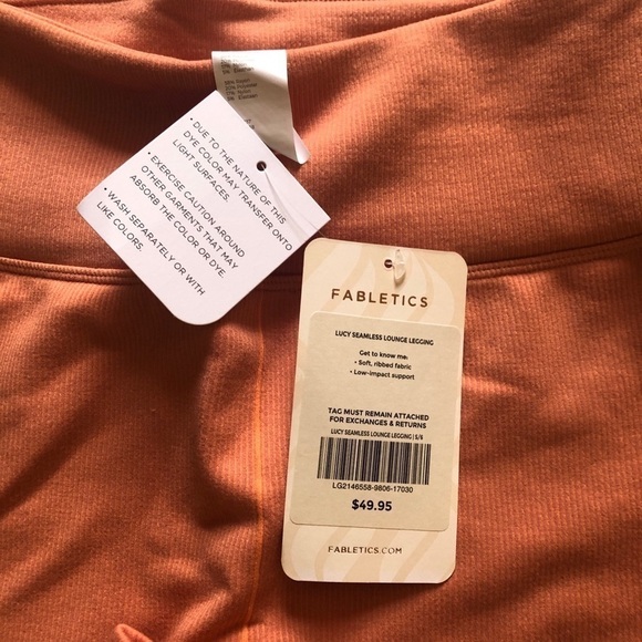 NWT Fabletics Lucy Seamless Lounge Legging - Picture 3 of 6